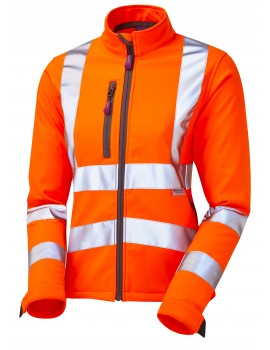 Leo Honeywell  Women’s Softshell - Orange Clothing